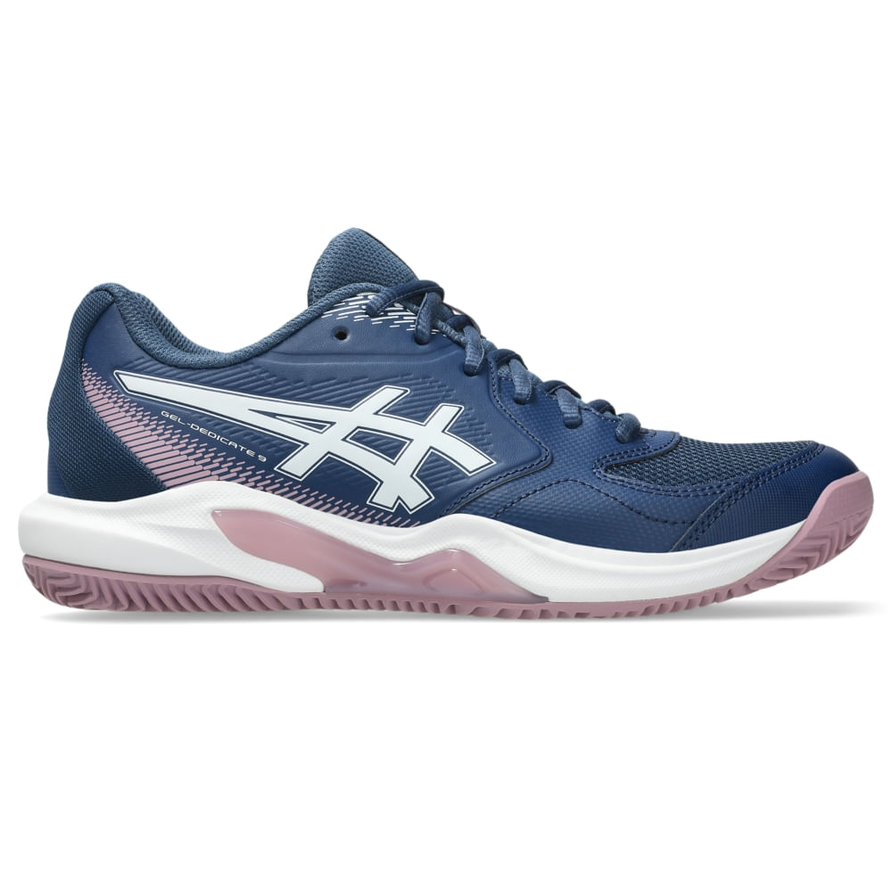 Tênis ASICS GEL-Dedicate 9 Clay - Azul - tam:37