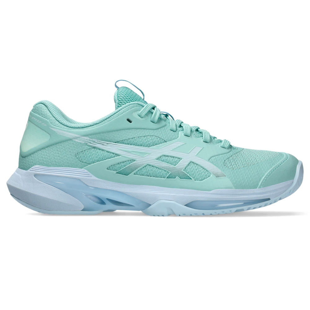 Tênis ASICS Solution Speed Ff 4 - Feminino - Verde/Azul - tam: 39