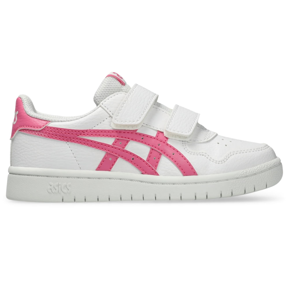 Tênis ASICS Japan S PS - Infantil - Branco/Roxo - tam: 26