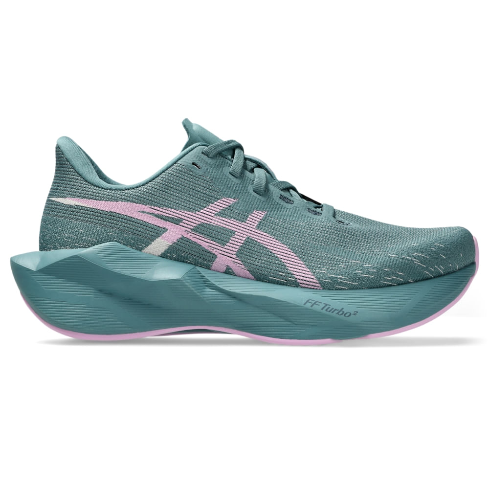 Tênis ASICS Novablast 6 - Azul/Roxo - tam: 37
