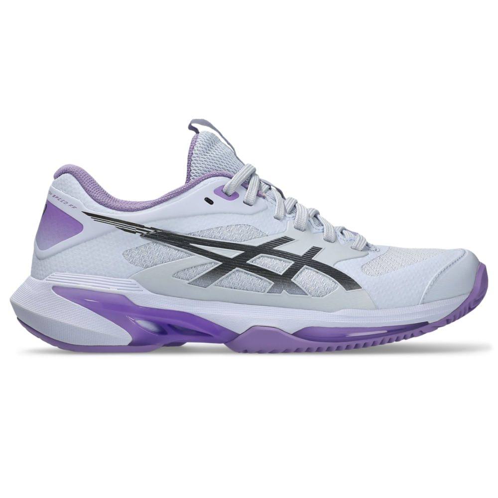 Tênis ASICS Solution Speed FF 4 CLAY Night Energy - Azul/Cinza - tam: 37
