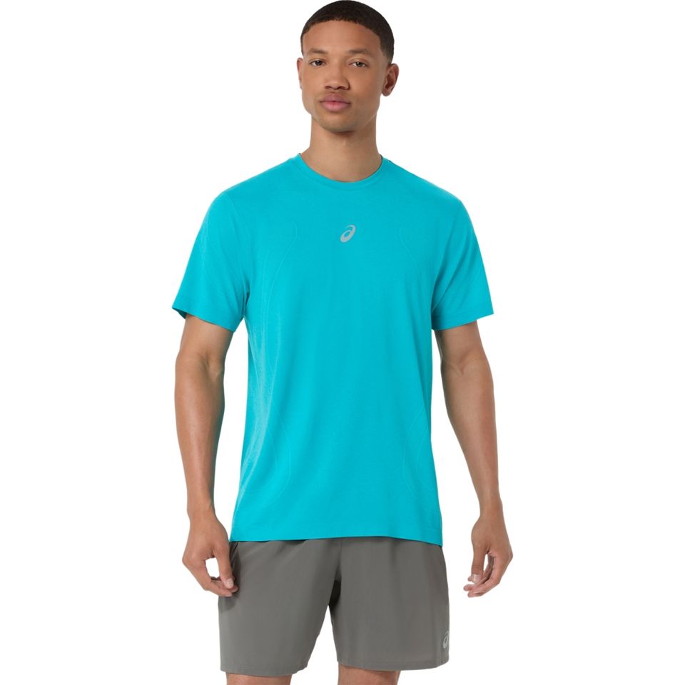Camiseta Asics Road Seamless - Masculino - Verde
