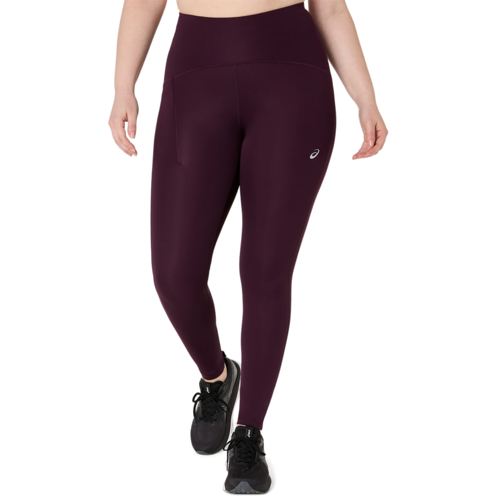 Calça Asics Legging Road Cintura Alta - Feminino - Vinho — ASICS