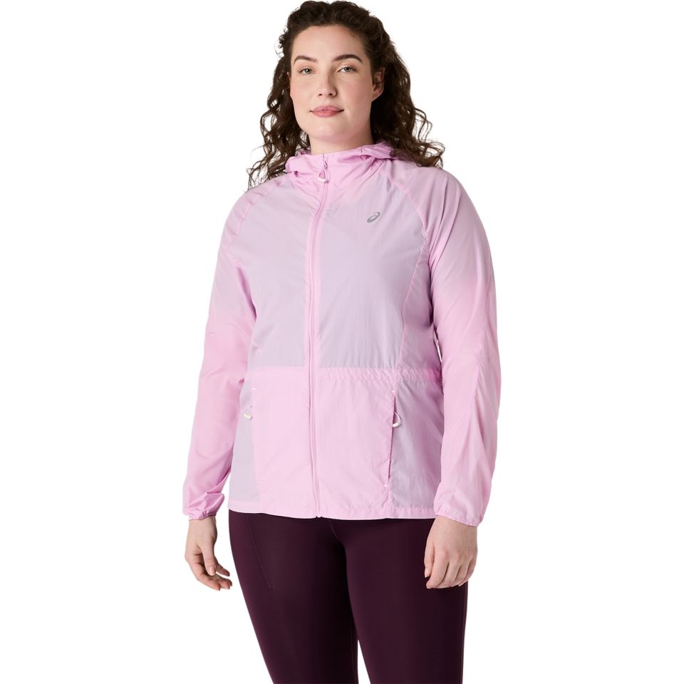 Jaqueta Asics Road Packable  - Feminino - Rosa