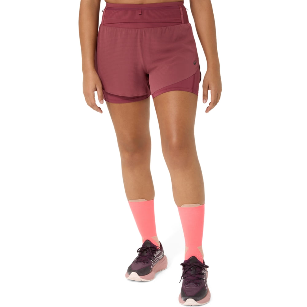Fujitrail Elite Short - Vermelho — ASICS