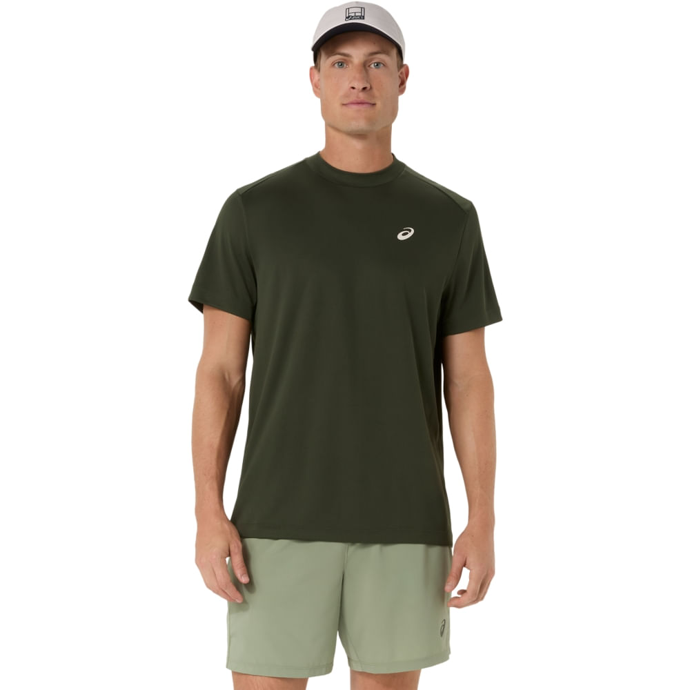 Camiseta Court Ss Top - Verde