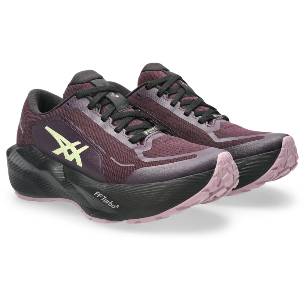 Tênis ASICS Novablast 6 GTX - Roxo/Preto - tam: 33 — foto 5