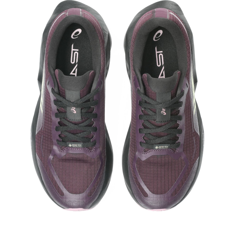 Tênis ASICS Novablast 6 GTX - Roxo/Preto - tam: 41 — foto 6