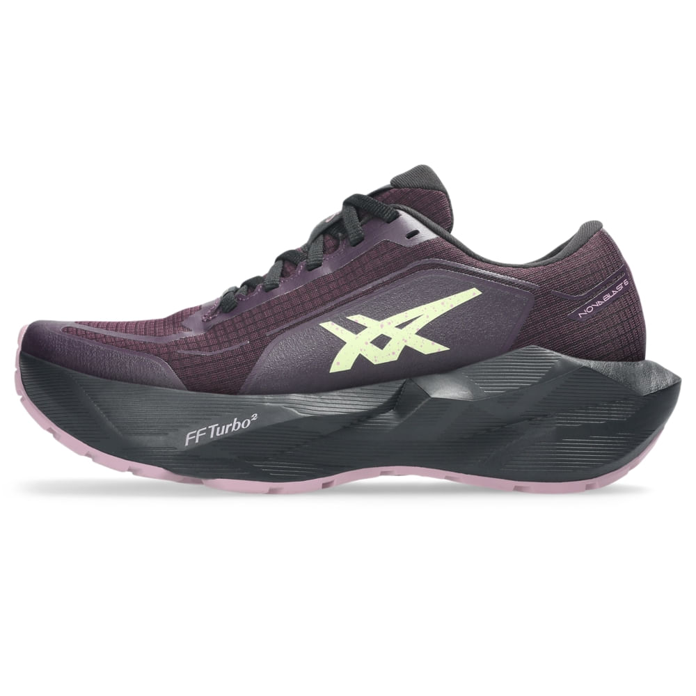 Tênis ASICS Novablast 6 GTX - Roxo/Preto - tam: 42 — foto 7