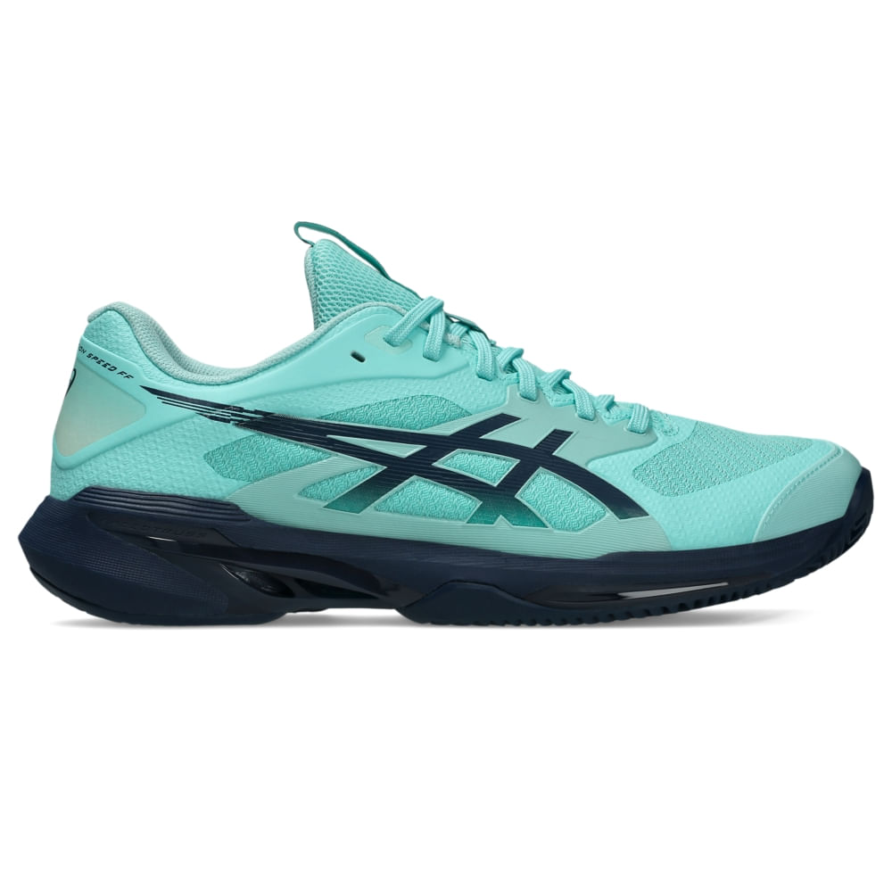Tênis ASICS Solution Speed Ff 4 Saibro - Masculino - Azul/Azul - tam: 37.5