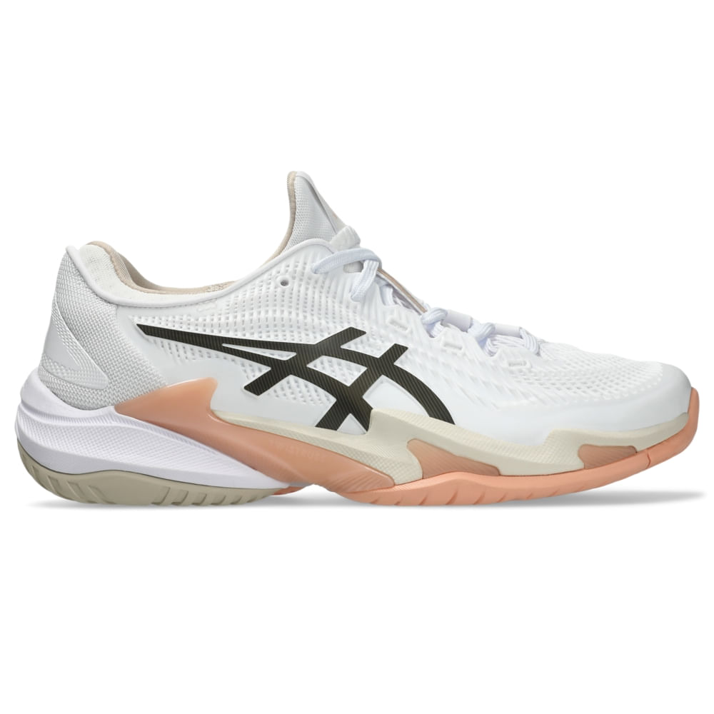 Tênis ASICS Court Ff 3 - Feminino - Branco/Marrom - tam: 40