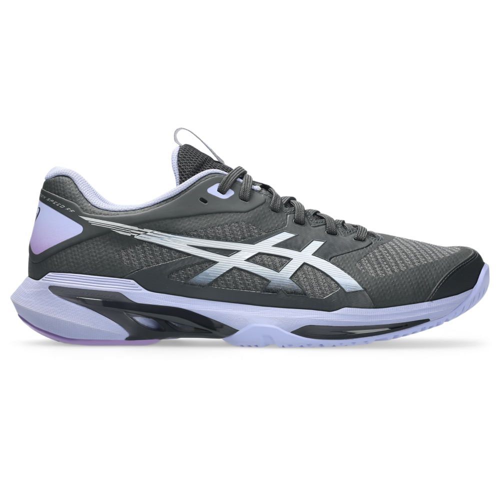 Tênis ASICS Solution Speed FF 4 Night Energy - Cinza/Prata - tam: 47