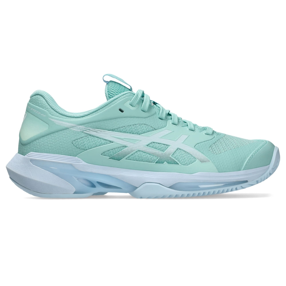 Tênis ASICS Solution Speed Ff 4 Saibro - Feminino - Verde/Azul - tam: 41