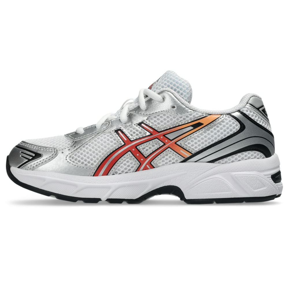 Tênis GEL-1130 GS - Branco/Vermelho - tam: 35