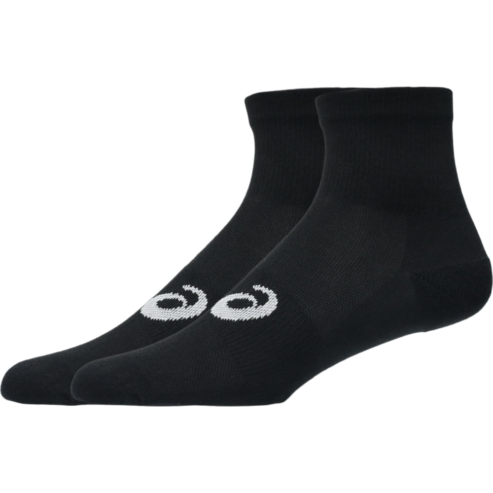 Meia Quarter 3 Pares - Preto - tam: M