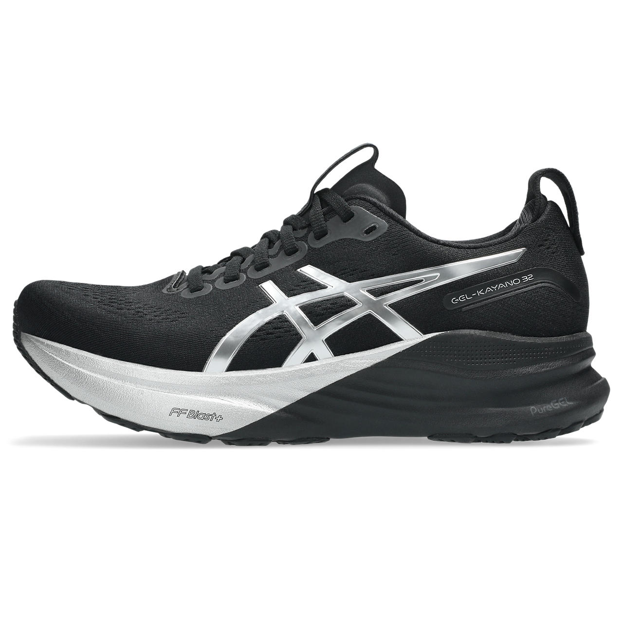 Tênis ASICS GEL-Kayano 32 Platinum - Masculino - Prata/Preto - tam: 39