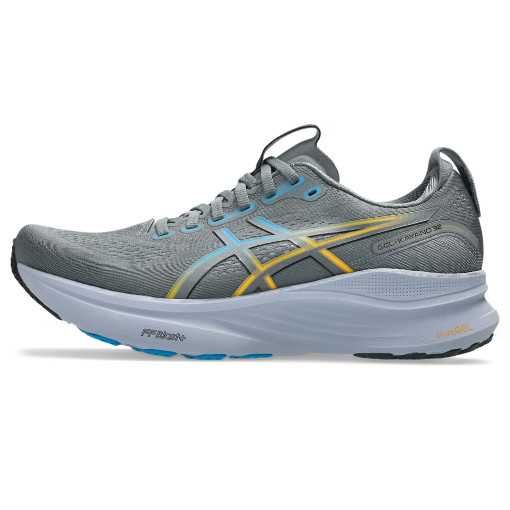 Tênis ASICS GEL-Kayano 32 - Masculino - Cinza/Azul - tam: 40