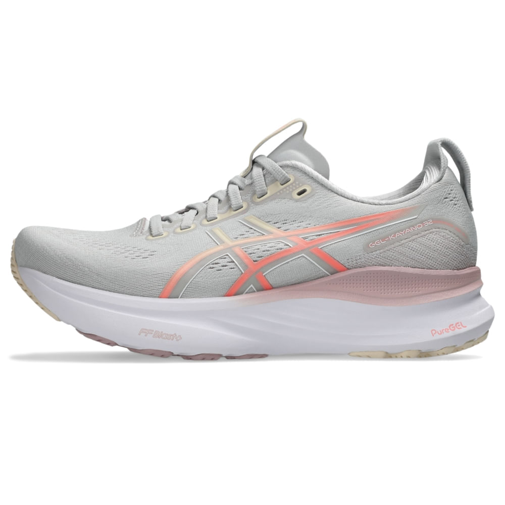 Tênis ASICS GEL-Kayano 32 - Feminino - Cinza/Laranja - tam: 33