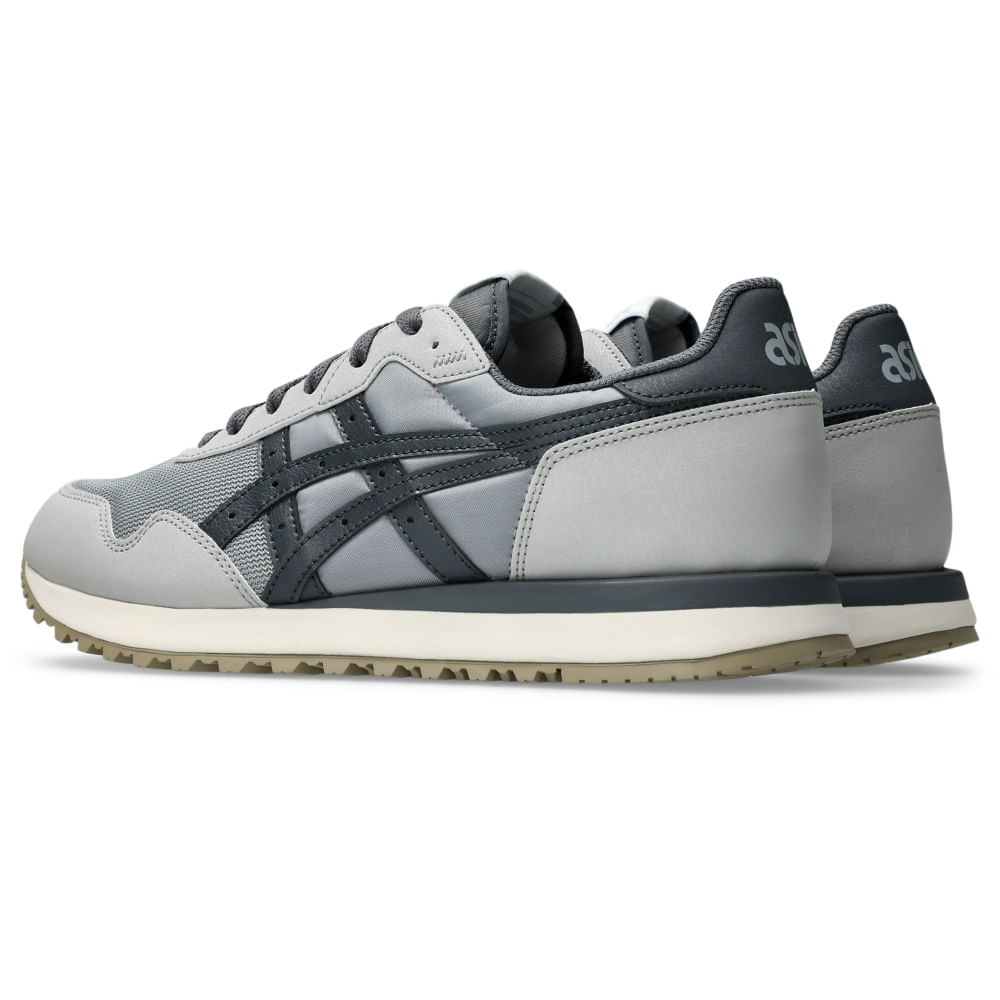 Tênis ASICS Tiger Runner - Unissex - Cinza/Cinza - tam: 36 — foto 4