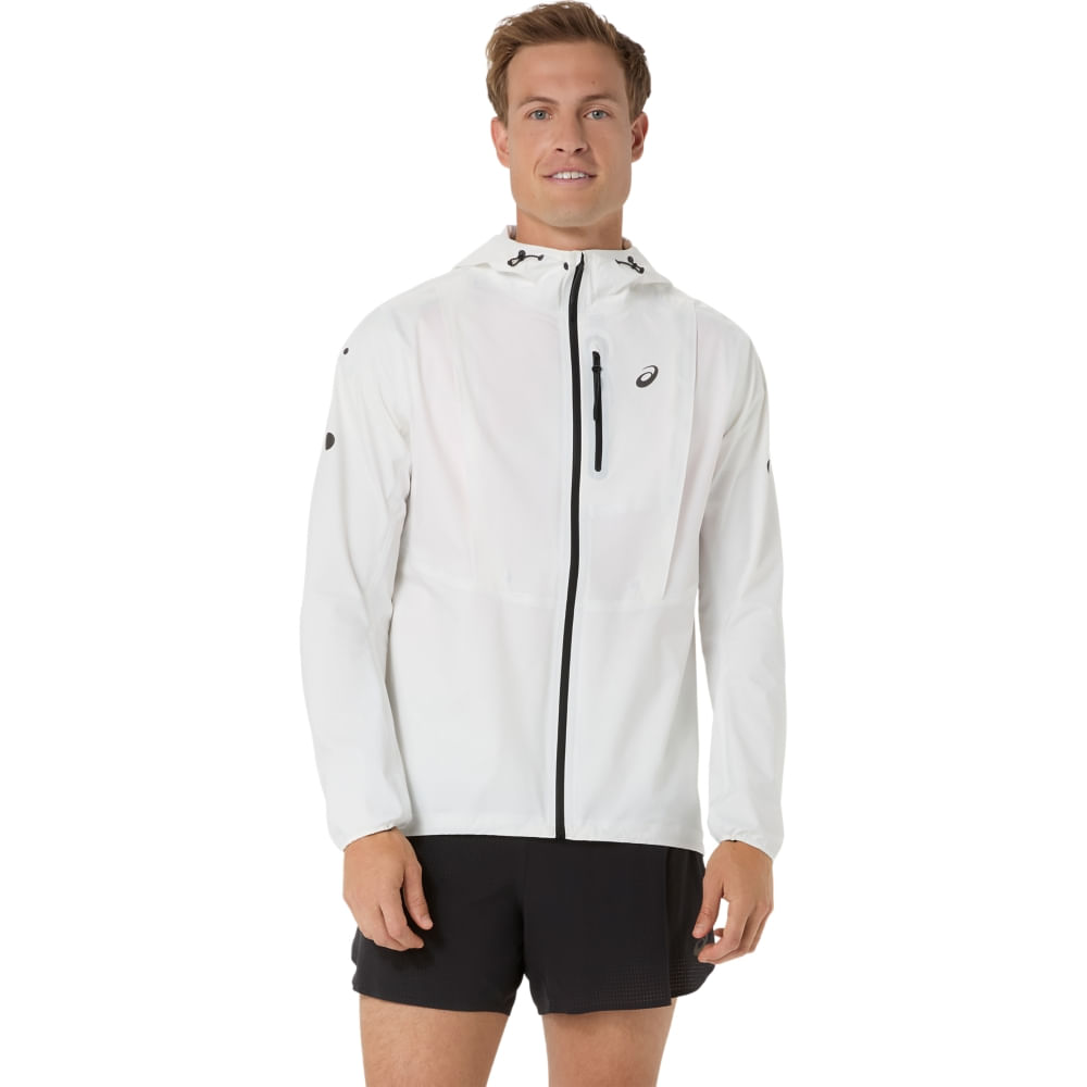 Fujitrail Elite Waterproof Jacket - Creme — ASICS