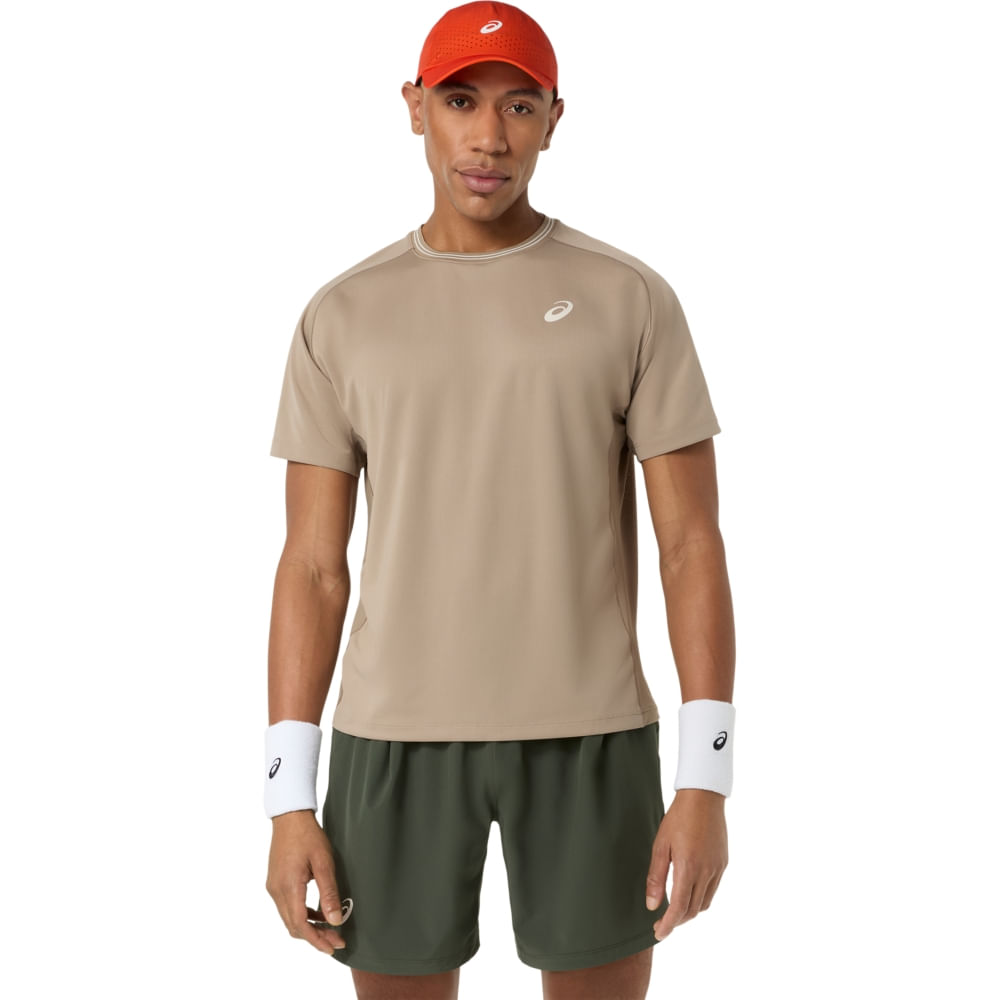 Camiseta Game - Marrom — ASICS