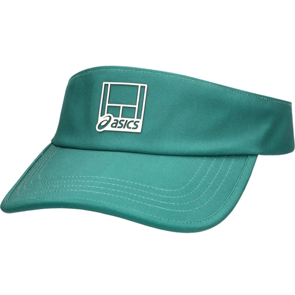 Boné Court Core Graphic Visor - Verde — ASICS
