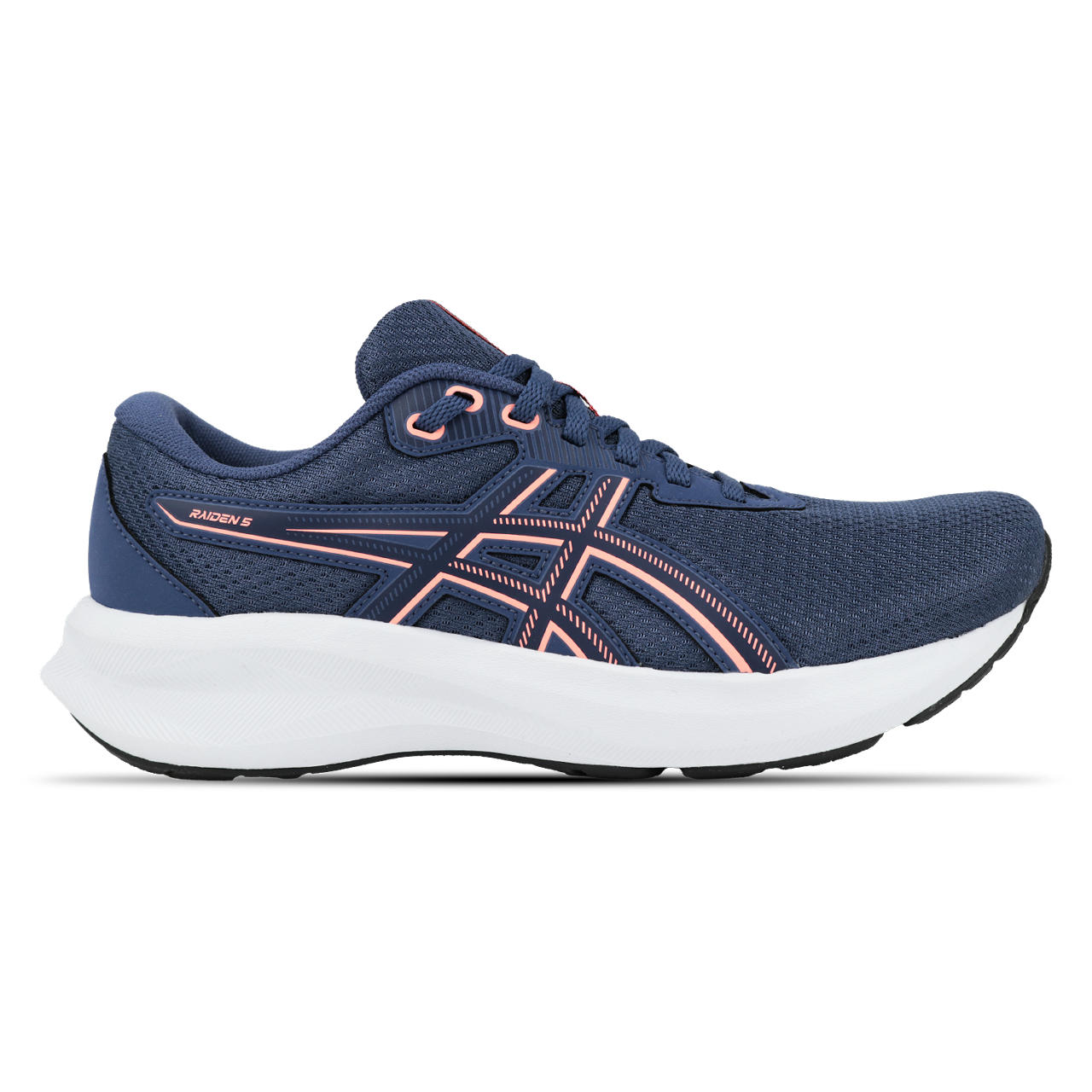 Tênis ASICS Raiden 5 - Feminino - Azul/Rosa - tam: 35 — foto 9