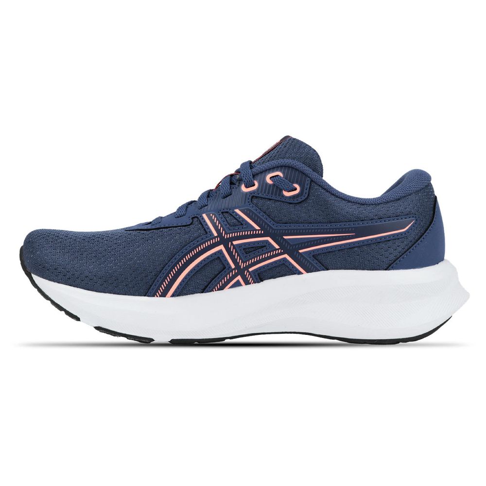Tênis ASICS Raiden 5 - Feminino - Azul/Rosa
