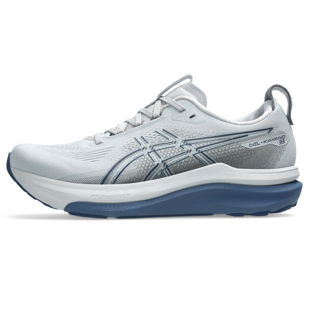 Tênis ASICS GEL-Kayano 33 - Masculino - Cinza/Azul - tam: 38