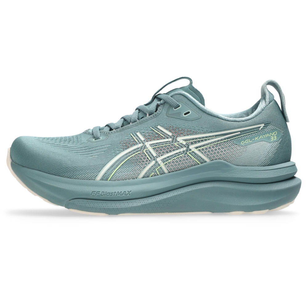 Tênis ASICS GEL-Kayano 33 - Feminino - Azul/Rosa - tam: 35