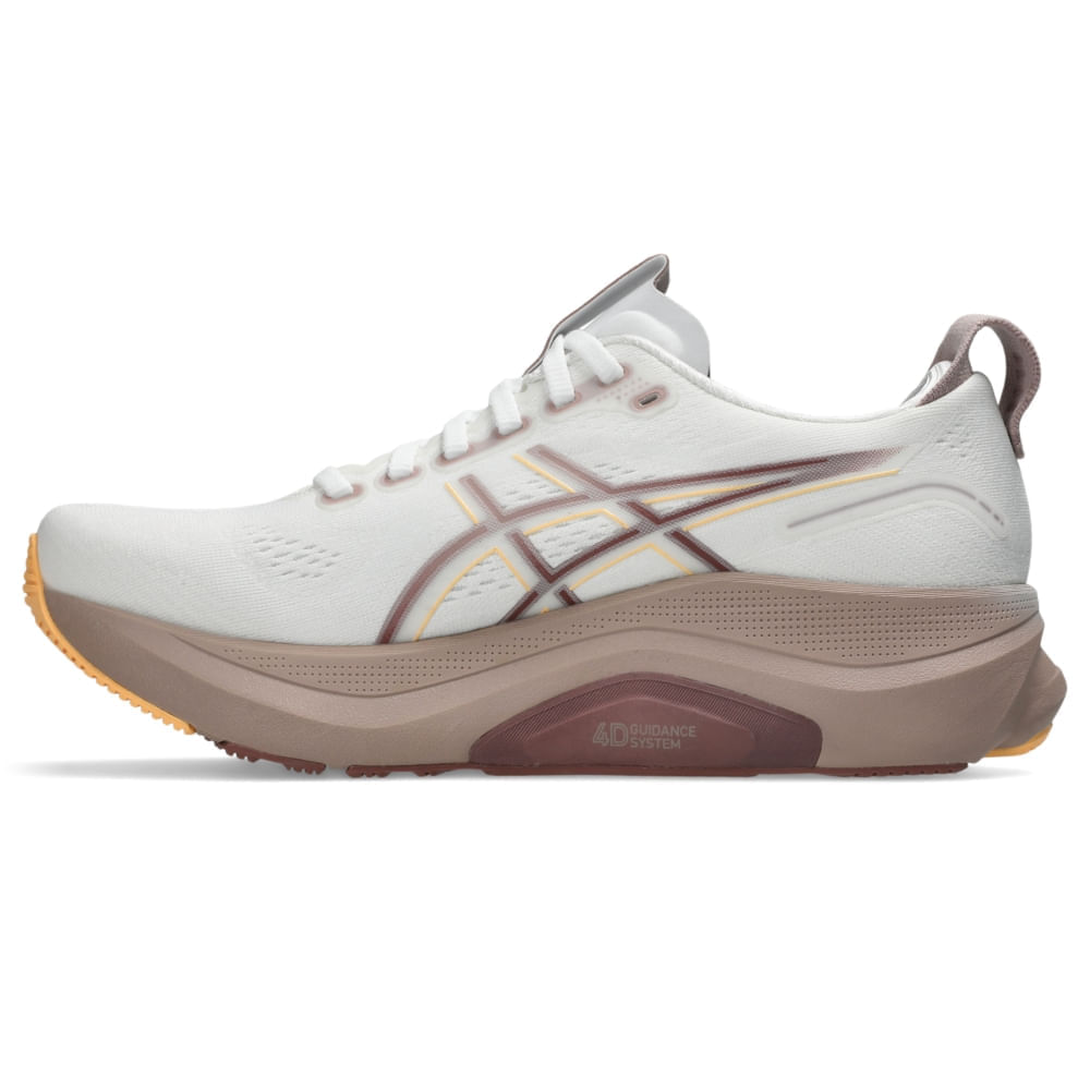 Tênis ASICS GEL-Kayano 32 - Feminino - Branco/Laranja - tam: 38
