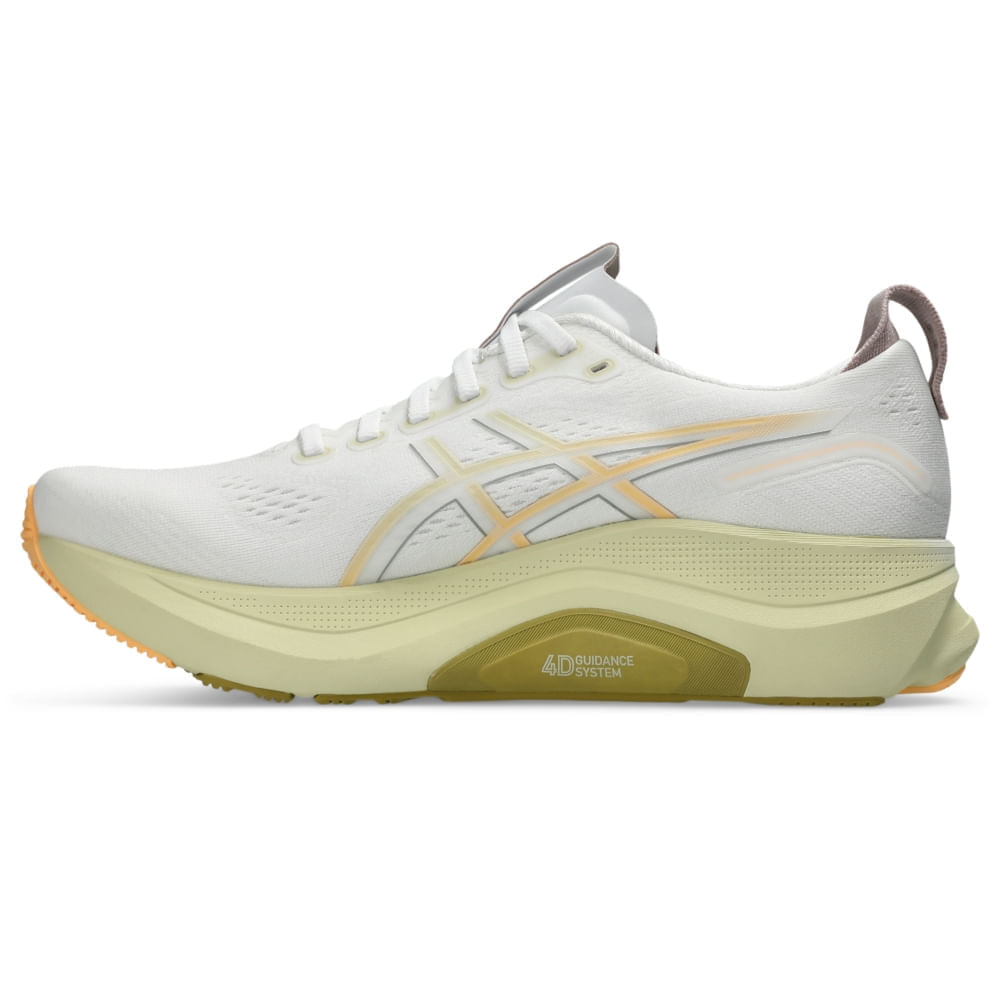 Tênis ASICS GEL-Kayano 32 - Masculino - Branco/Laranja - tam: 49