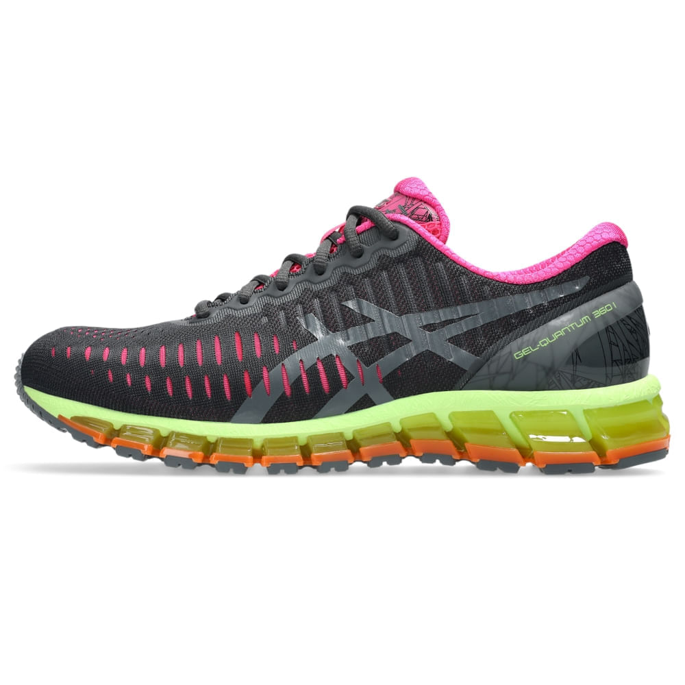 Tênis ASICS GEL-Quantum 360 I - Unissex - Cinza/Verde - tam: 35