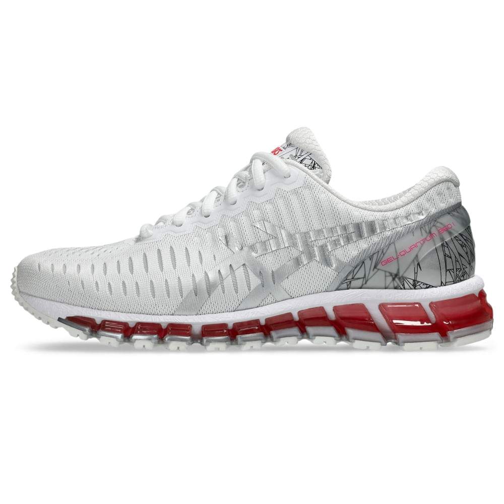 Tênis ASICS GEL-Quantum 360 I - Unissex - Branco/Rosa - tam: 41