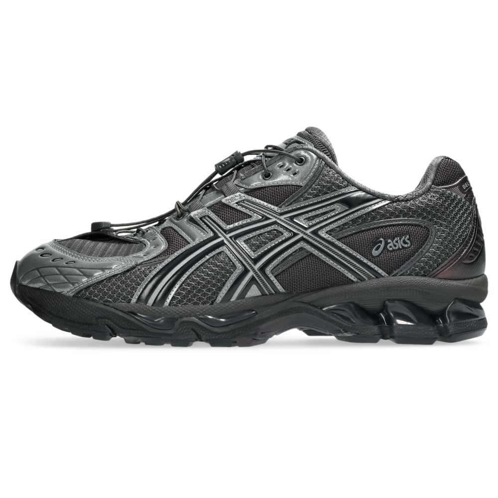Tênis ASICS GEL-Nimbus 10.1 x UNAFFECTED - Unissex - Cinza/Preto - tam: 38