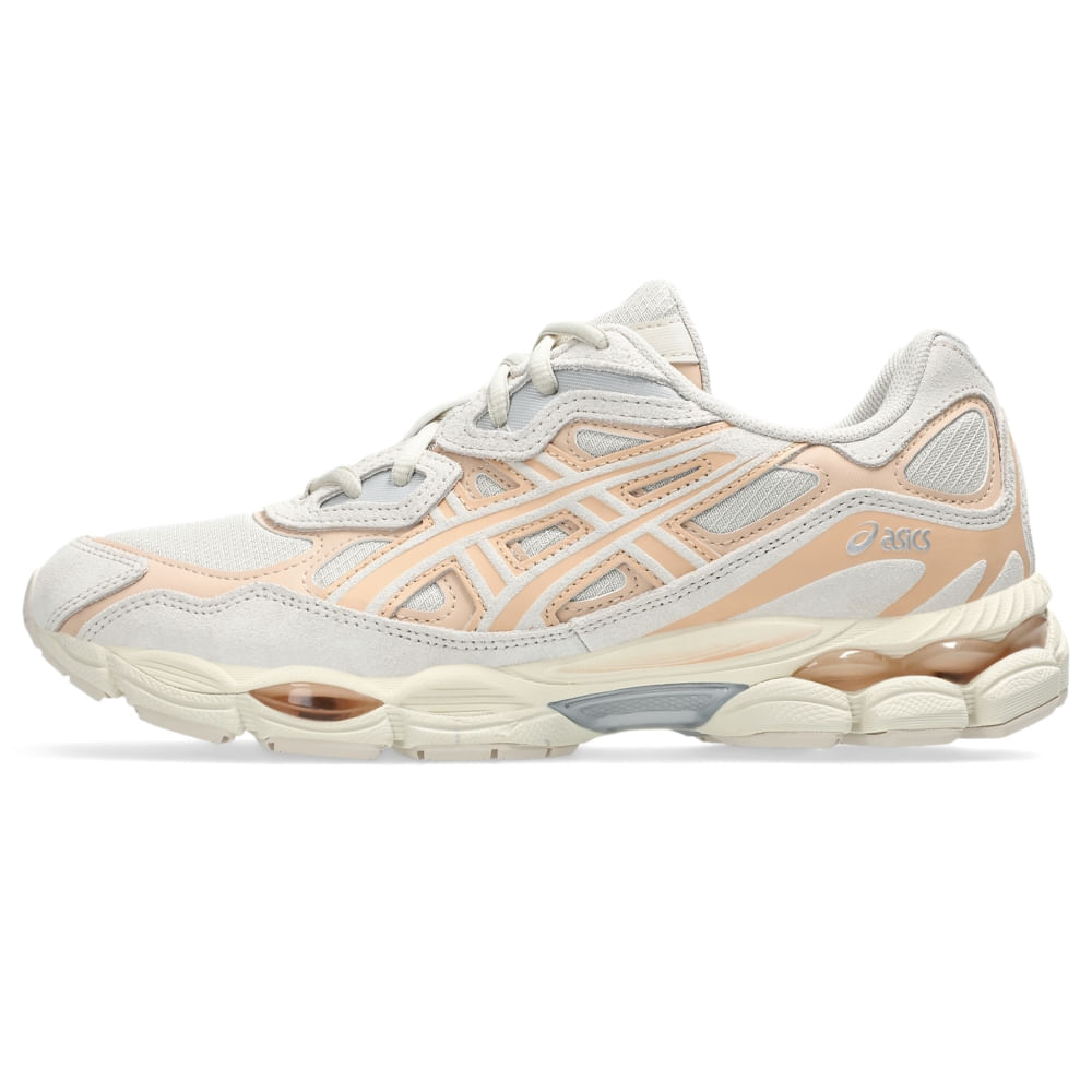 Tênis ASICS GEL-NYC - Unissex - Bege/Rosa - tam: 42.5