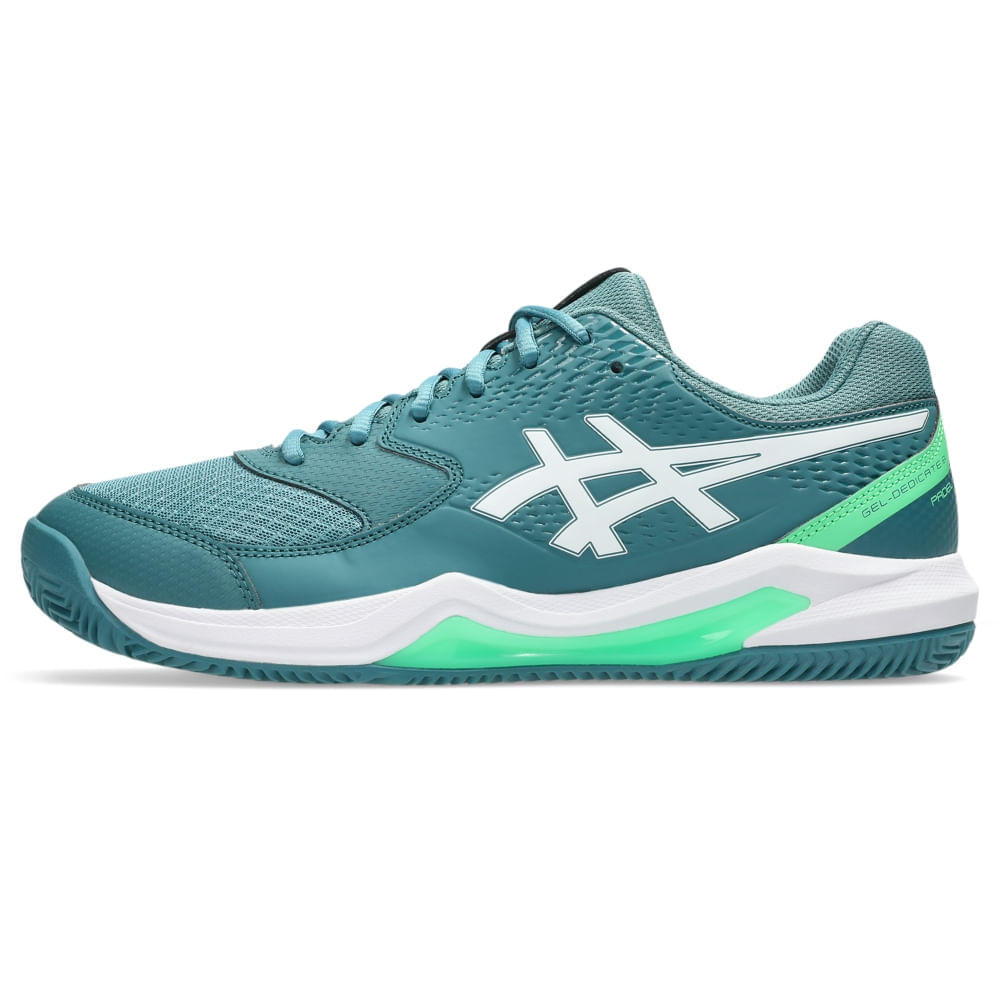 Tênis ASICS Gel-Dedicate 8 Padel - Masculino - Azul/Branco - tam: 42