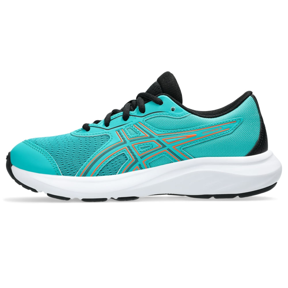 Tênis ASICS Contend 9 GS - Infantil - Verde/Preto - tam: 36
