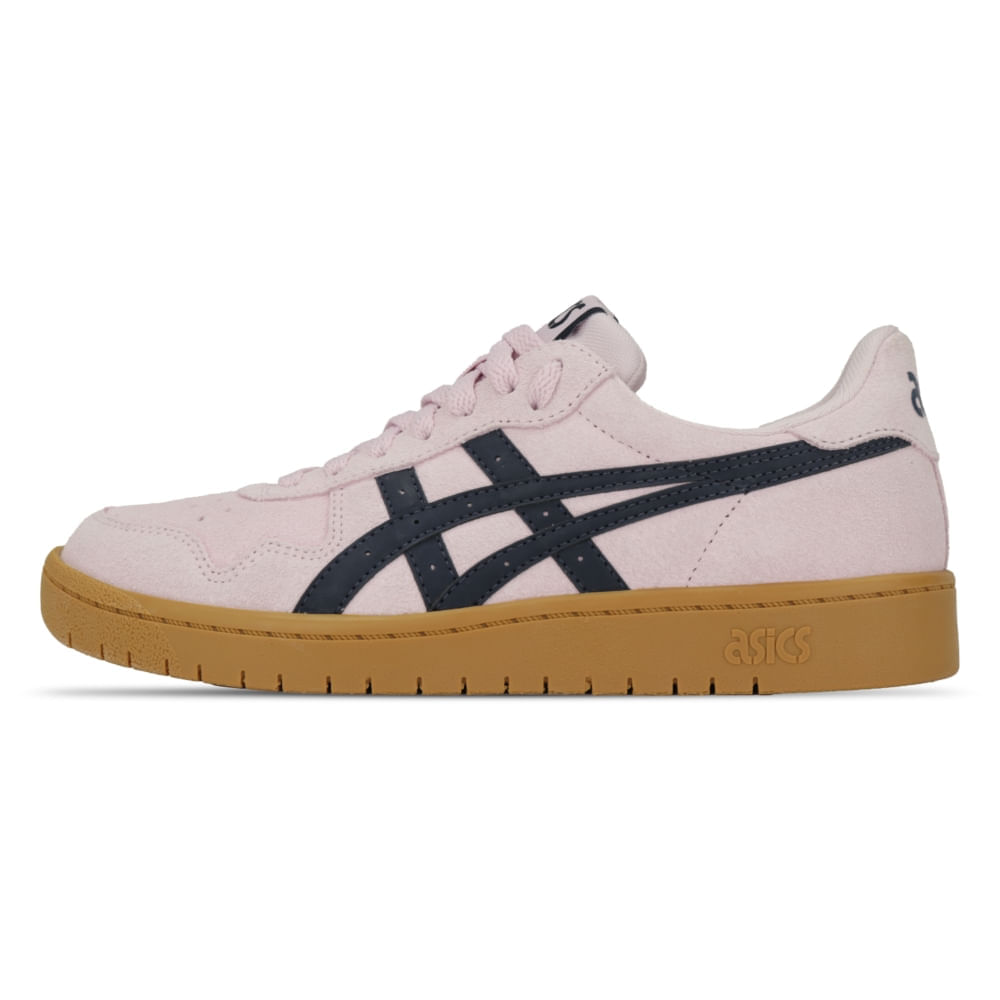 Tênis ASICS Japan S Camurca - Feminino - Rosa/Azul - ASICS Brasil