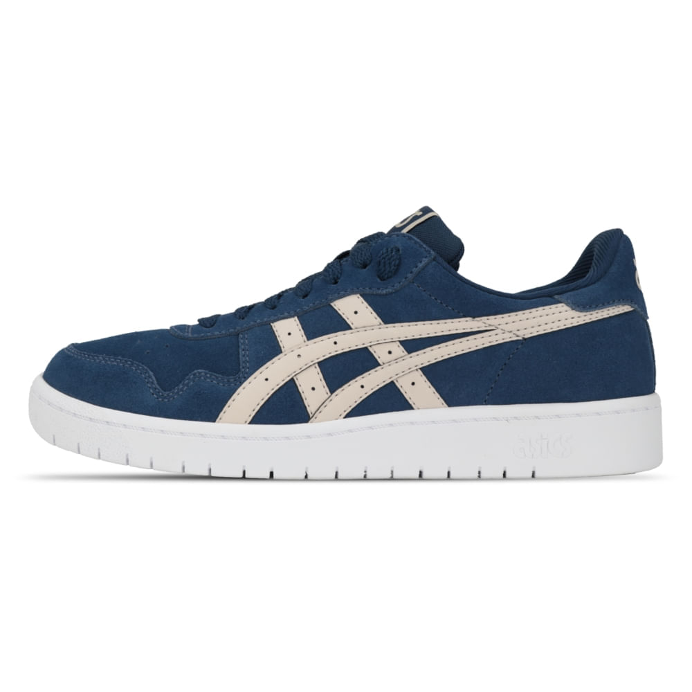 Tênis ASICS Japan S Camurca - Feminino - Azul/Bege - ASICS Brasil