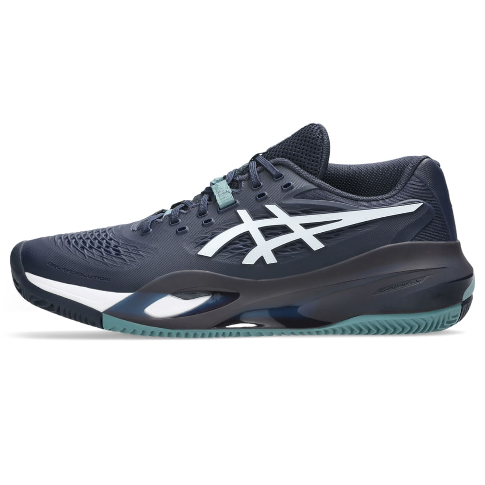 Tênis ASICS Gel-Resolution X Saibro - Masculino - Azul/Branco - tam: 42.5