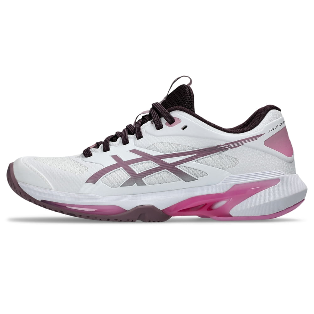 Tênis ASICS Solution Speed Ff 4 - Feminino - Branco/Roxo - tam: 34.5