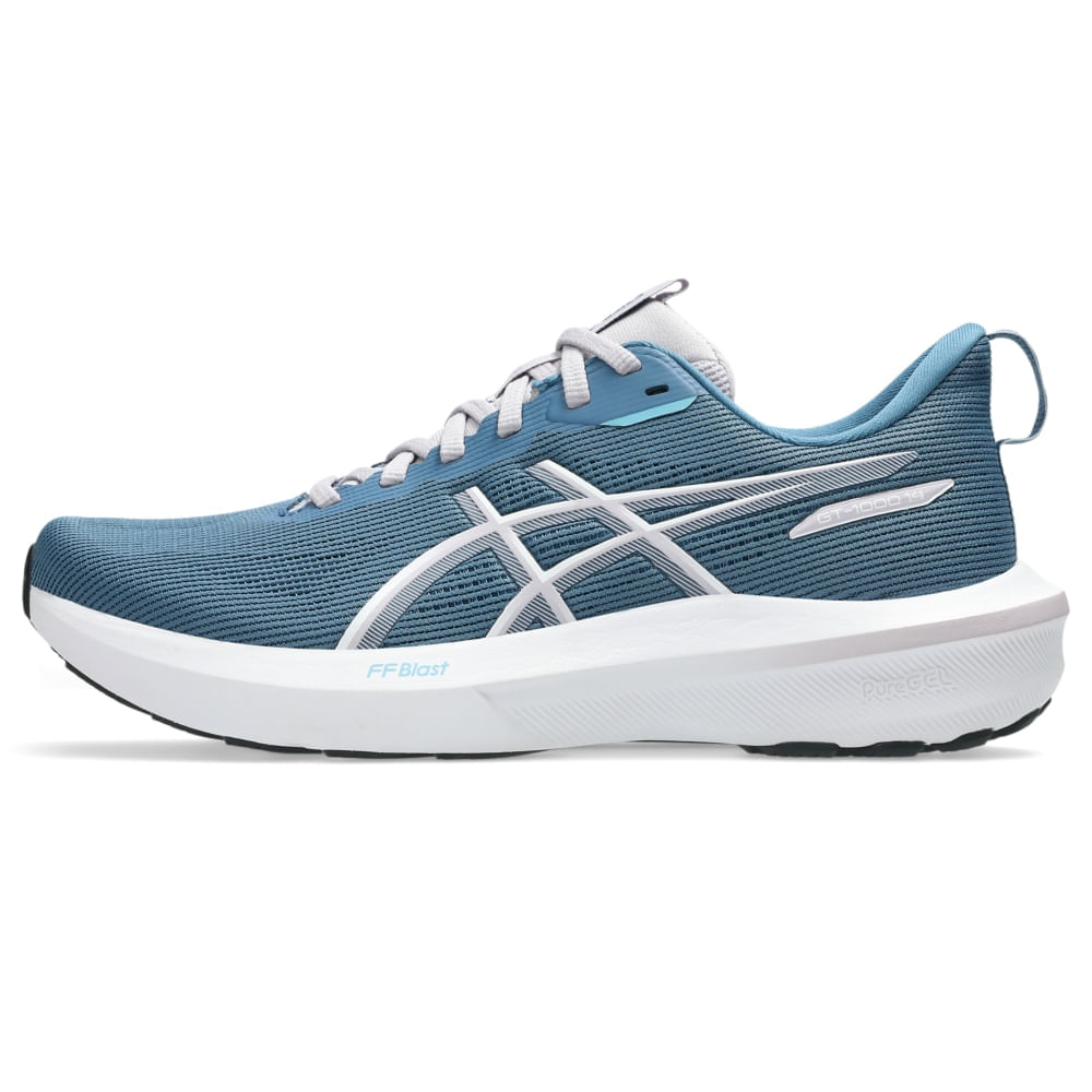 Tênis Asics Gt-1000 14 - Feminino - Rosa/Marrom - Miniatura 2