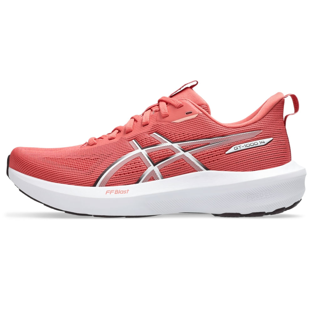 Tênis ASICS GT-1000 14 - Feminino - Rosa/Marrom - tam: 39.5