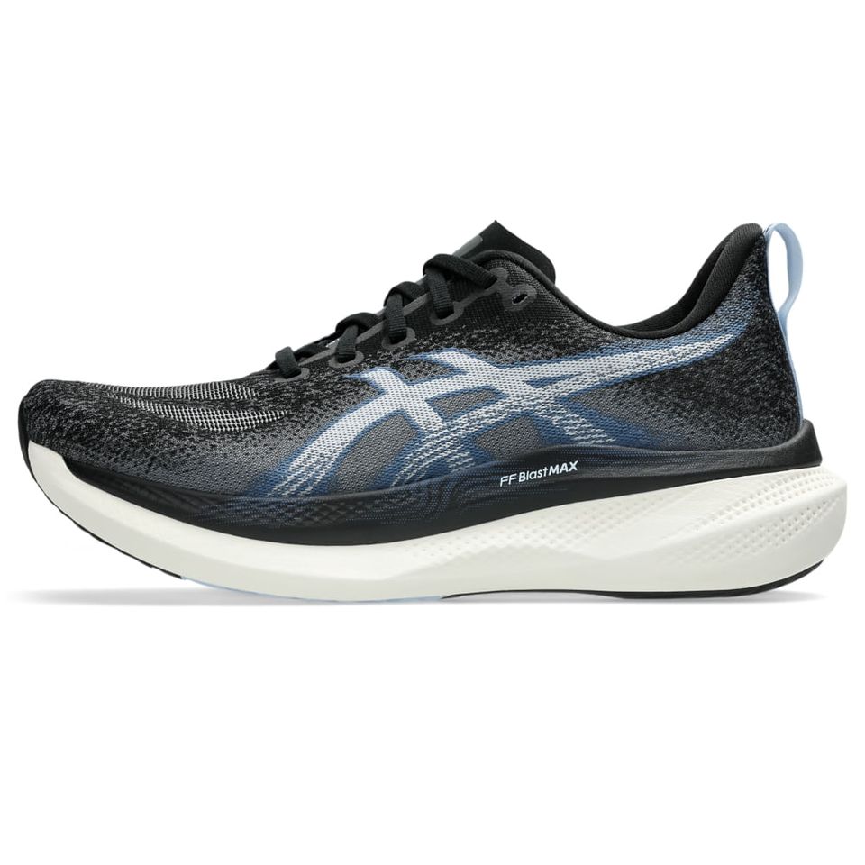 Tênis Asics Glideride Max 2 - Masculino - Preto/Azul