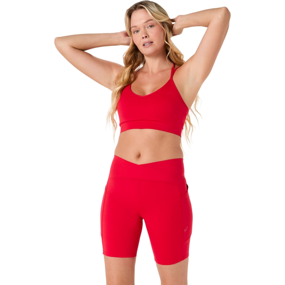 Top Nagino Flex Strappy - Vermelho - tam: P