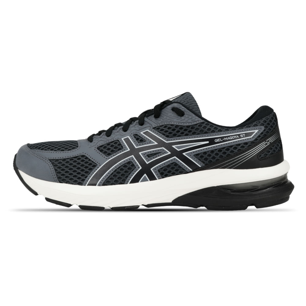 Tênis ASICS GEL-Nagoya St - Masculino - Cinza/Preto