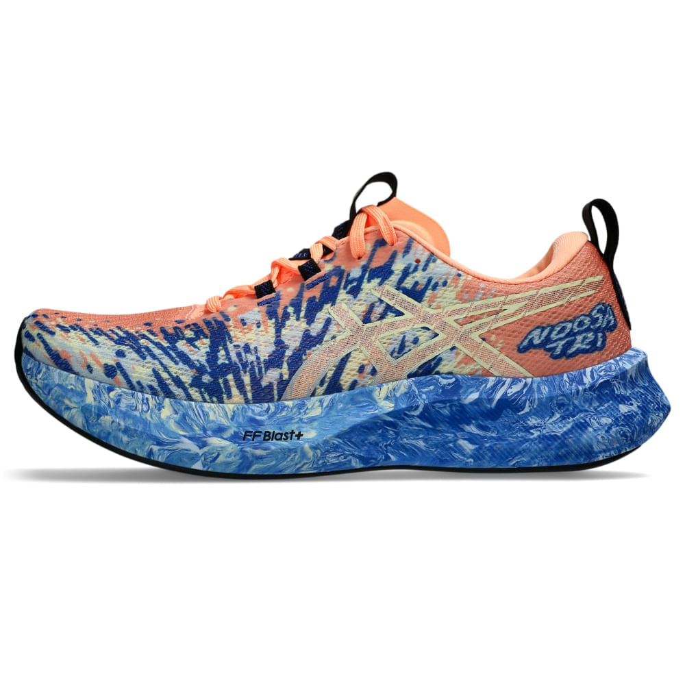 Tênis ASICS Noosa Tri 16 - Masculino - Laranja/Azul - tam: 45