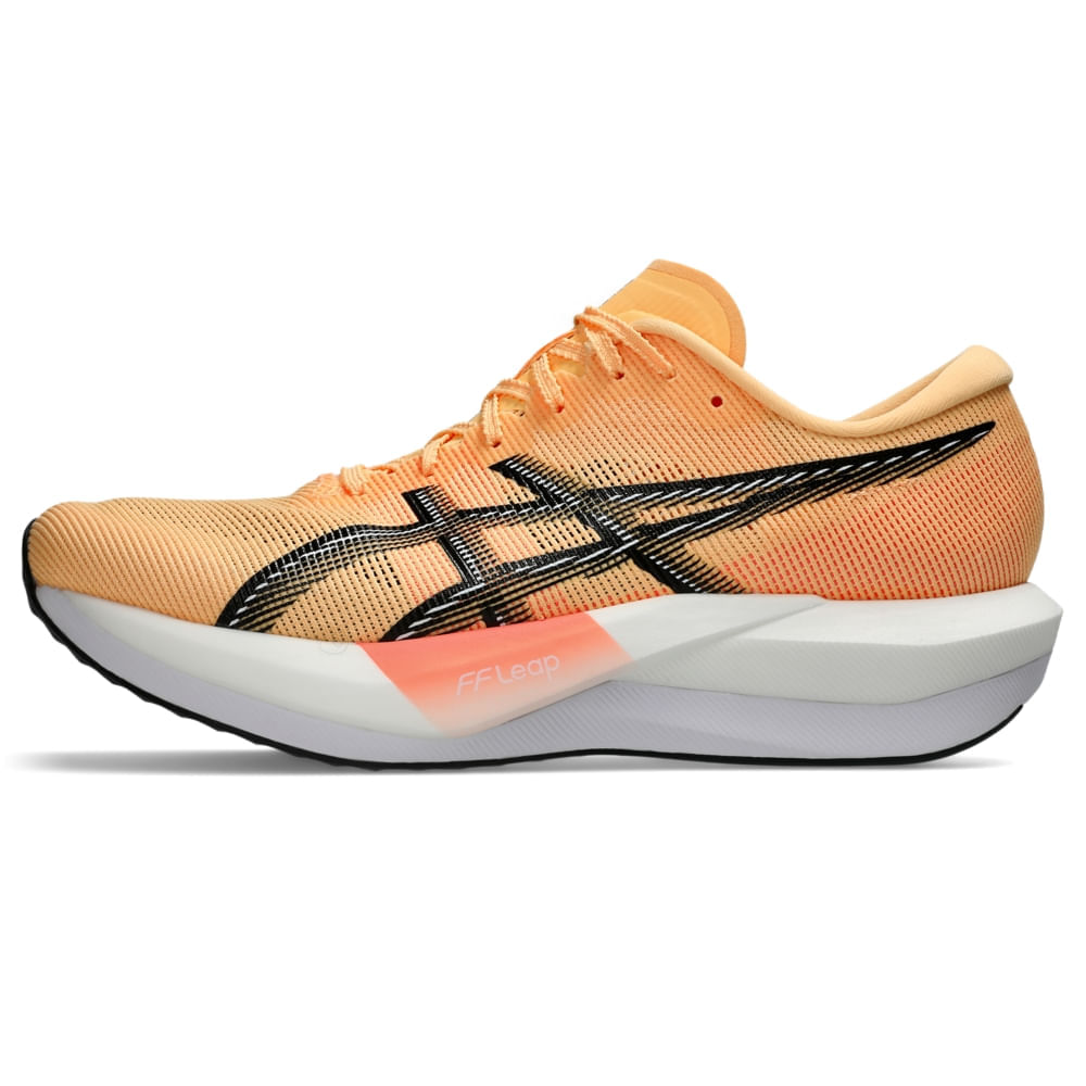 Tênis ASICS Magic Speed 5 - Unissex - Laranja/Preto - tam: 37