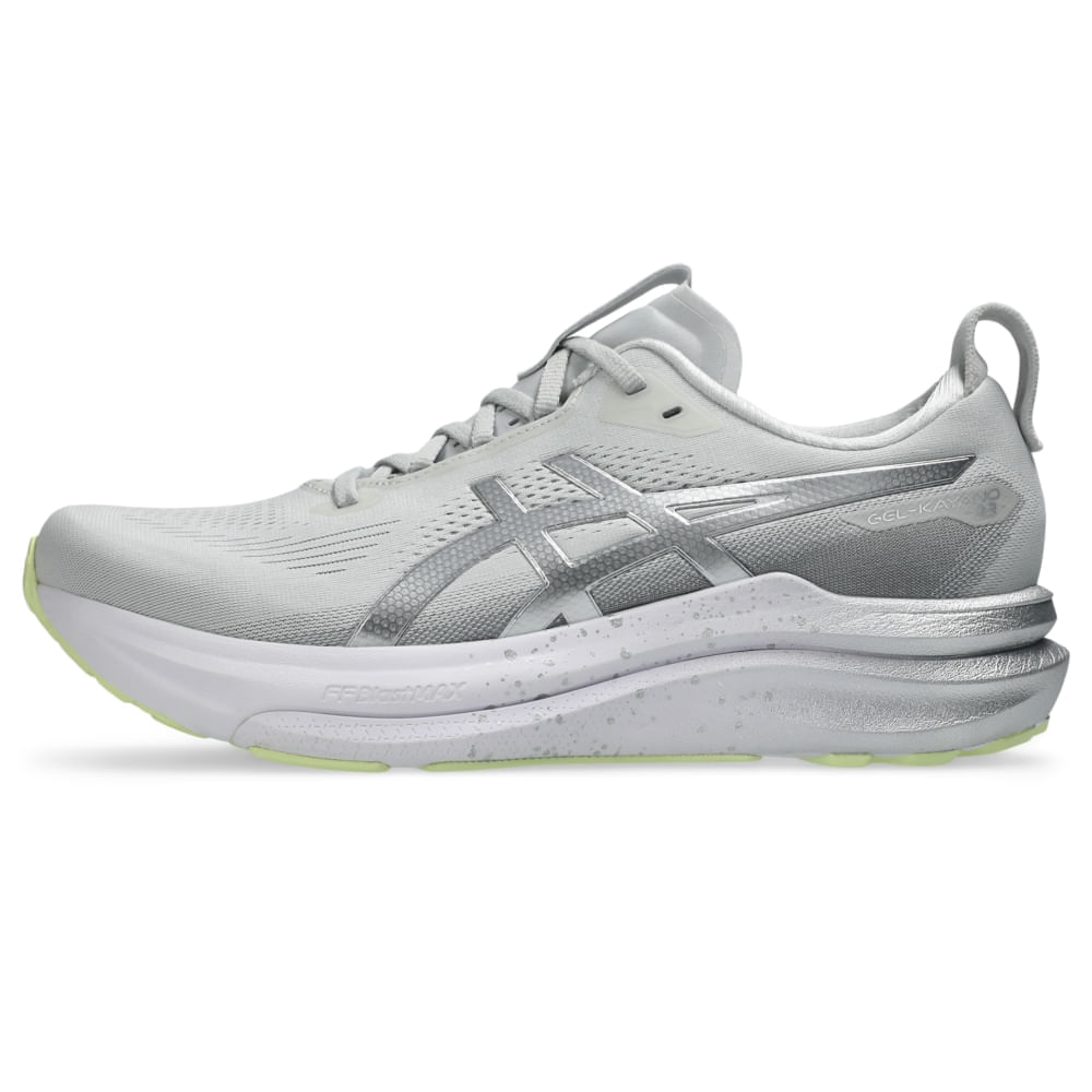 Tênis ASICS GEL-Kayano 33 Platinum - Masculino - Prata/Verde - tam: 46